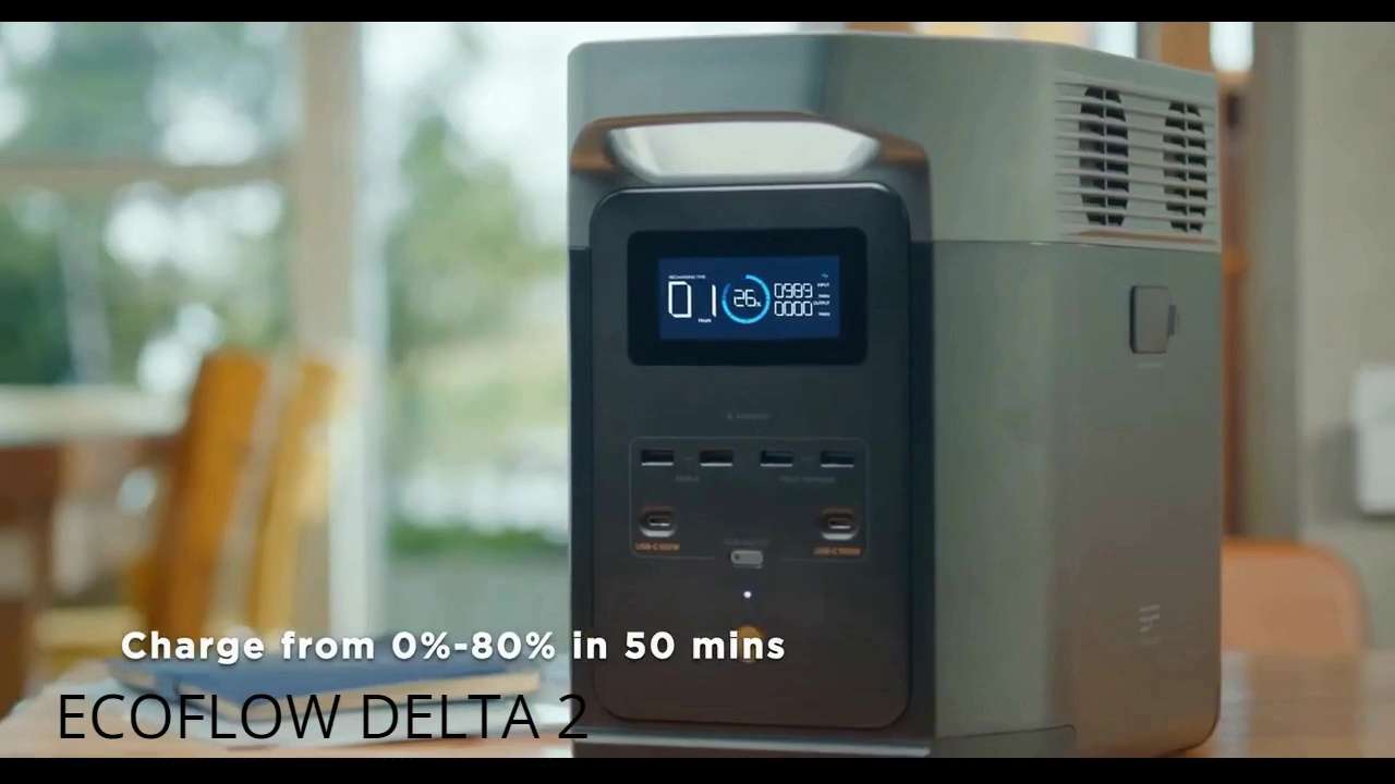 Ecoflow Delta 2 Pour Partir En Camping